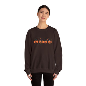 Spooky Season Sweatshirt, Cozy Fall Crewneck, Halloween Sweatshirt, Cat & Pumpkin Sweater, Unisex Halloween Apparel