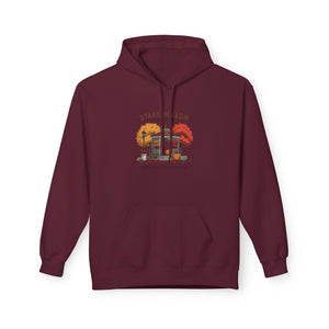 Stars Hollow Autumn Fleece Hoodie, Cozy Sweatshirt, Fall Fashion, Unisex Apparel, Gift for Friends, Casual Wear