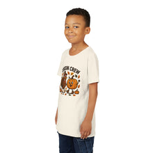 Load image into Gallery viewer, Thanksgiving Cousin Crew Youth Tee, Fall Family Celebrations, Cute Kids Shirt, Harvest Gathering Apparel, Autumn T-Shirt, Holiday Fun