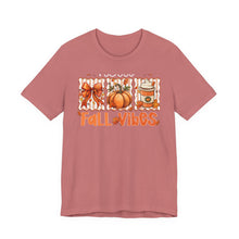 Load image into Gallery viewer, Fall Vibes Unisex Tee, Cozy Autumn Shirt, Pumpkin Spice Tee, Thanksgiving Outfit, Cute Fall Apparel