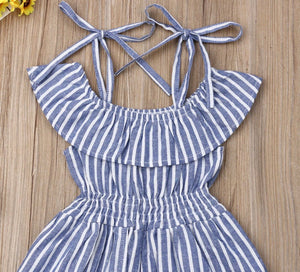 Striped Romper/Dress