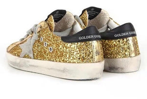 Golden Gold Sneakers