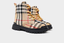 Load image into Gallery viewer, Plaid boots