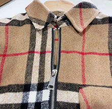 Load image into Gallery viewer, Plaid Coat