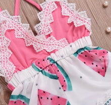 Load image into Gallery viewer, Watermelon Romper