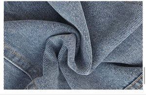 Denim Faux Fur Jacket