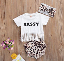 Load image into Gallery viewer, Sassy Newborn Outfit