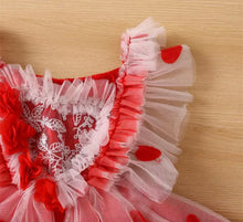 Load image into Gallery viewer, Valentine Princess Romper