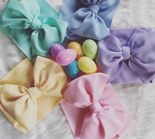 Pastel Bow Headband
