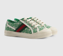 Load image into Gallery viewer, Green GG sneakers