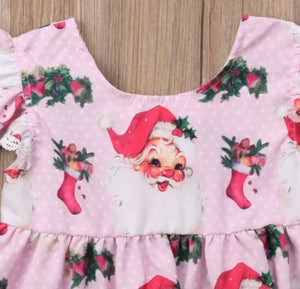 Rose Santa Dress